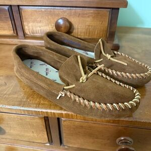 Vintage Minnetonka Men's Brown Moccasins
